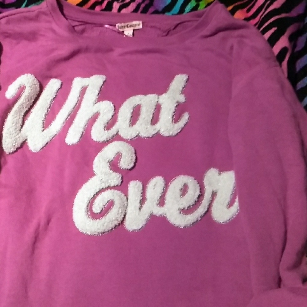 Juicy couture woman's sweatshirt small